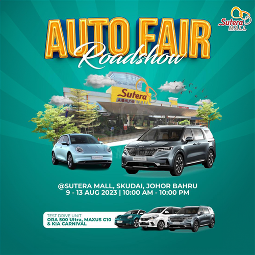 <div class='event-date'>09 Aug 2023 to 13 Aug 2023</div><div class='event-title'><h4>Auto Fair Roadshow</h4></div>