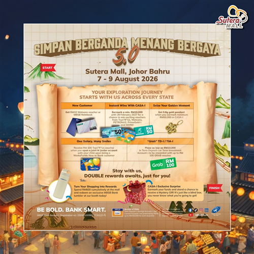 <div class='event-date'>07 Aug 2026 to 09 Aug 2026</div><div class='event-title'><h4>MBSB Bank Roadshow</h4></div>